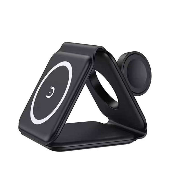 Foldable magnetic wireless charger