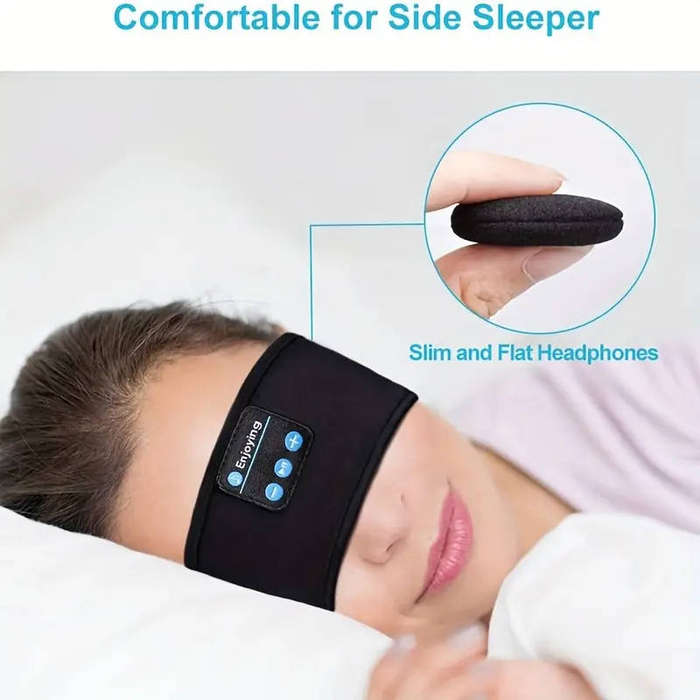 Comfort Fit Wireless Sleep Band  HD Stereo for Bed & Workout