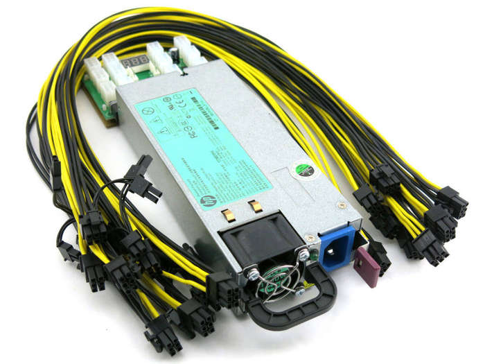 HP DPS-1200FB A 1200 Watt Platinum Server/Mining Power Supply