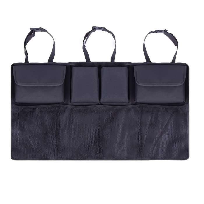 Spacious Oxford Cloth Car Trunk Storage Bag - Durable Hanging Bag For Organized Car Storage - Easy A
