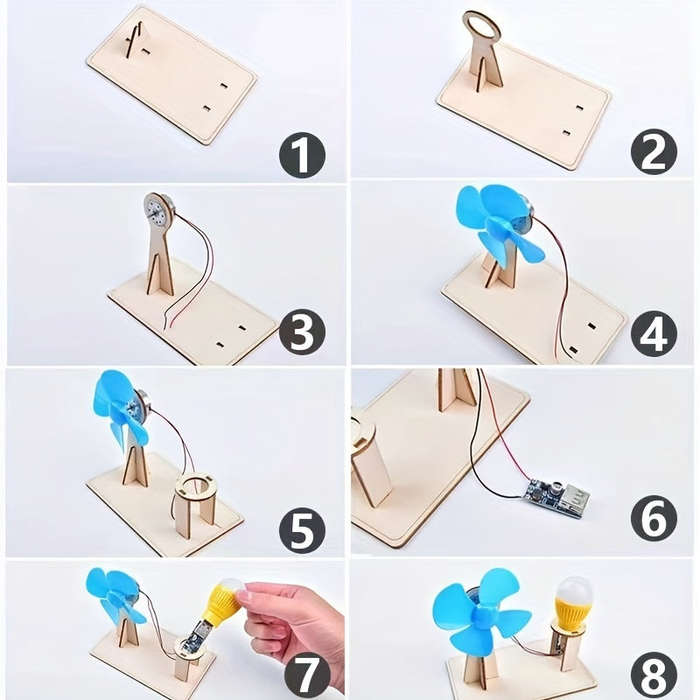 1 Wind Model Steam Experiment Kit