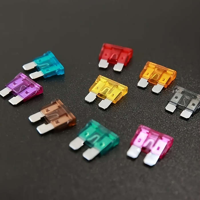 100Pcs Premium Medium Blade Automotive Fuse Combo Kit