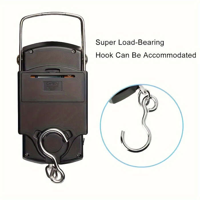 1 Piece Portable Electronic Luggage Scale Home Travel Luggage Scale Digital Handheld Luggage Hangi