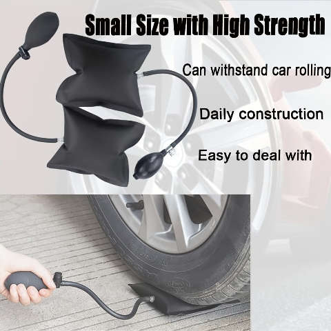 1pc Multi Function Air Wedge Pump Adjustable Inflatable Shim Bag For Car Leveling And Calibration
