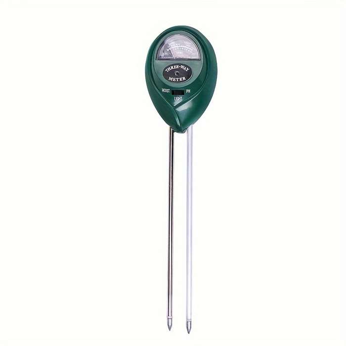 1-Piece Portable 3-In-1 Ph Meter Soil Tester For Testing Soil/Flowers/Lawn/Vegetables