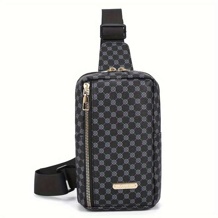 1 Piece Men's Classic Simple Chest Bag Casual Crossbody Bag