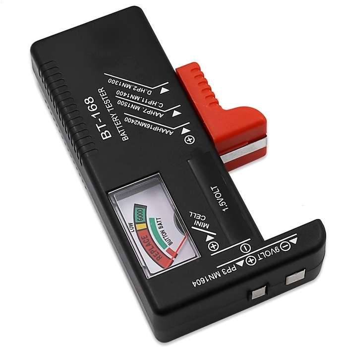 Battery Tester Bt-168 Universal Device For Quick And Easy Checking