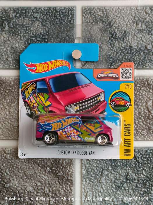 Hot Wheels - Custom 77 Dodge Van 7/10