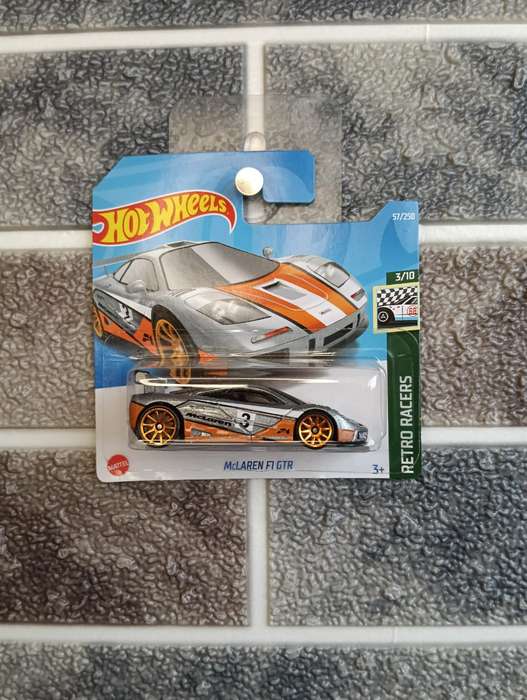 Hot Wheels McLaren F1 GTR 3/10 Retro
