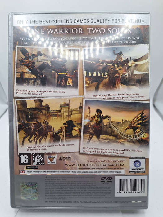 Prince of Persia: The Two Thrones - Platinum (PS2)