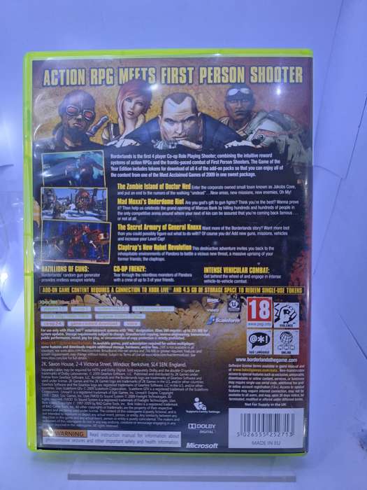 Borderlands - Game of The Year Edition (XBOX 360)