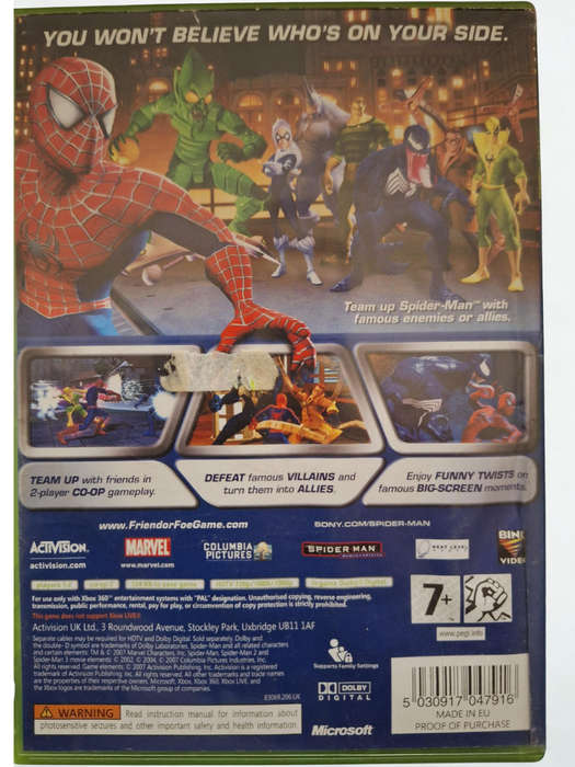 Spider-Man: Friend or Foe (XBOX 360)