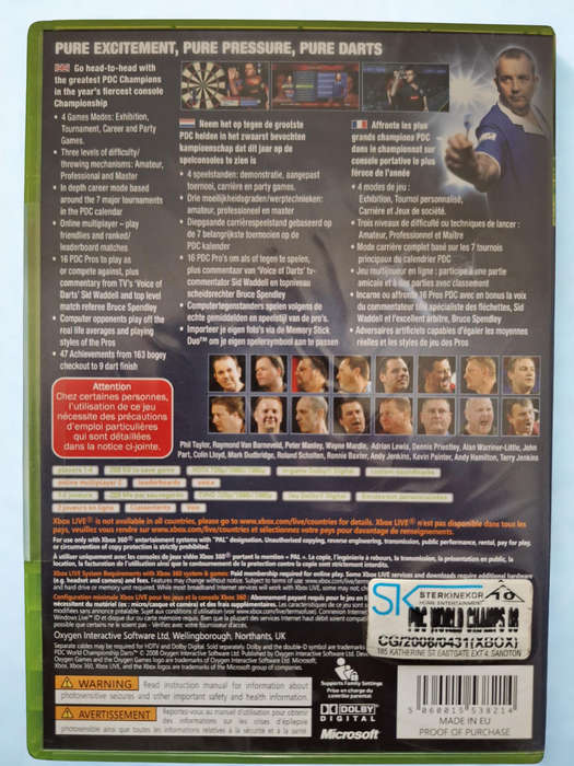PDC World Championship Darts (XBOX 360)