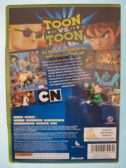 Cartoon Network: Punch Time Explosion XL (XBOX 360)