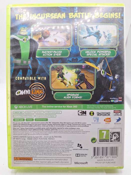 Ben 10: Omniverse 2 (XBOX 360)
