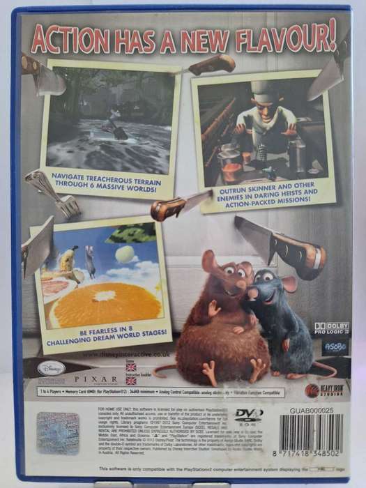 Disney Pixar: Ratatouille (PS2)