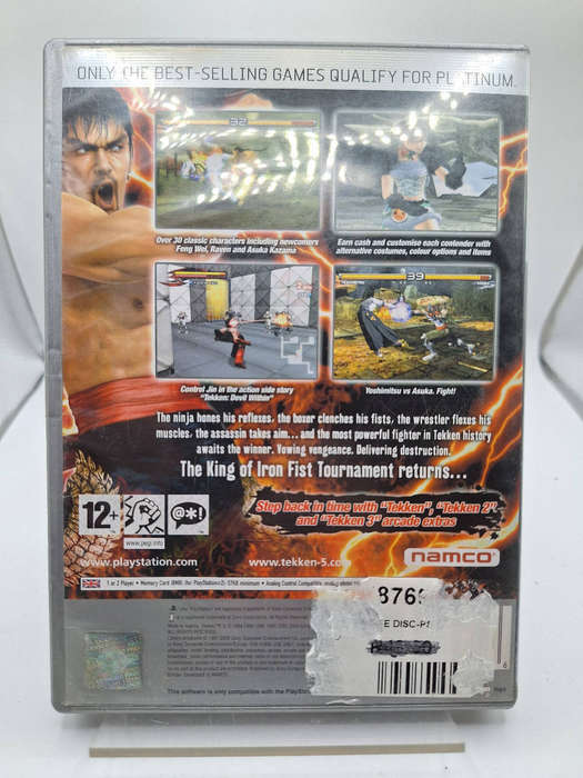 Tekken 5 - Platinum (PS2)