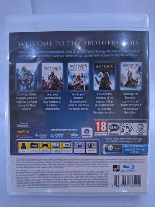 Assassin's Creed: Heritage Collection (PS3)