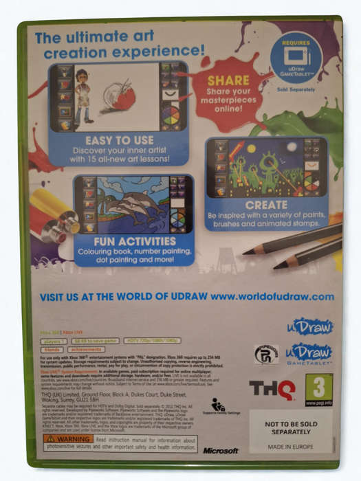 UDraw Studio: Instant Artist (XBOX 360)