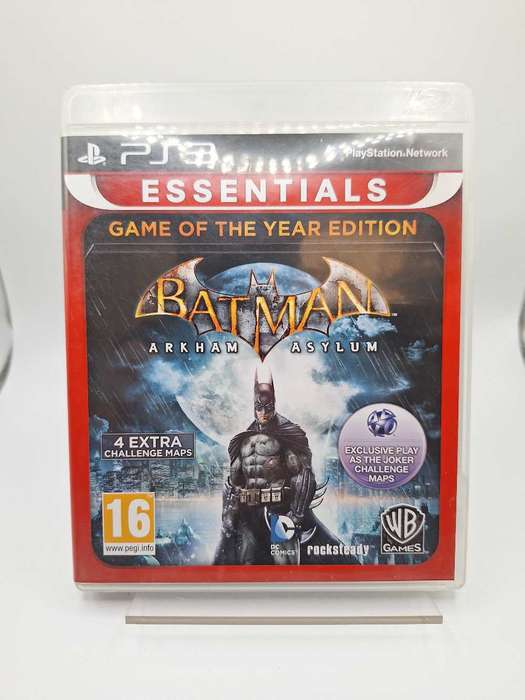 Batman Arkham Asylum: Game of the Year Edition - Essentials (PS3)