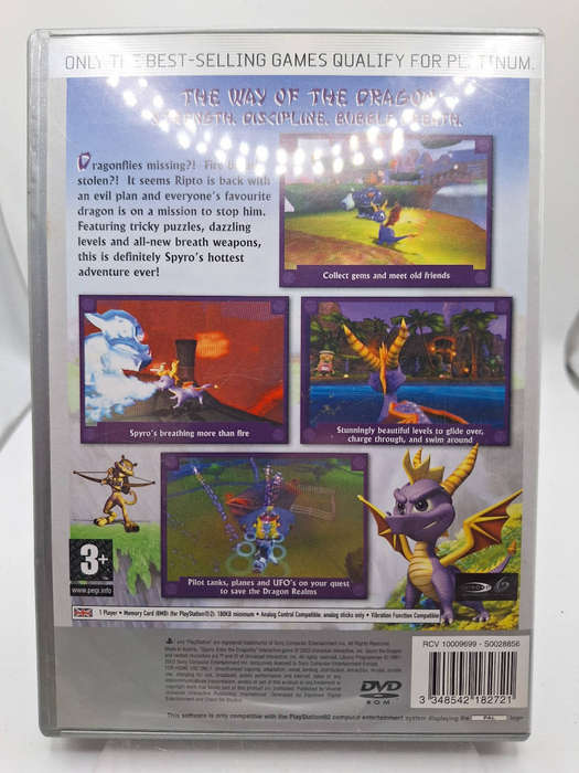 Spyro: Enter the Dragonfly - Platinum (PS2)