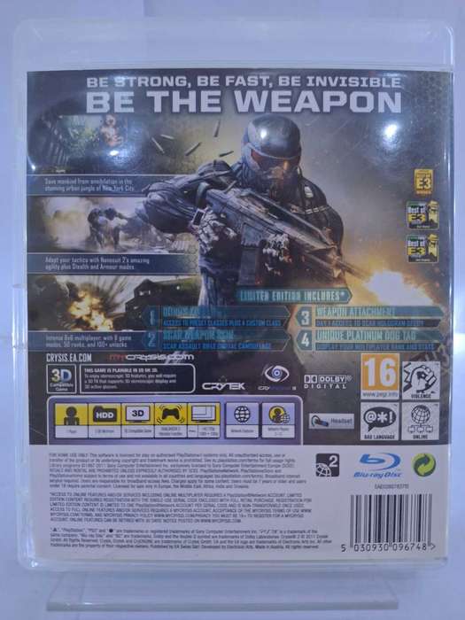Crysis 2: Limited Edition (PS3)