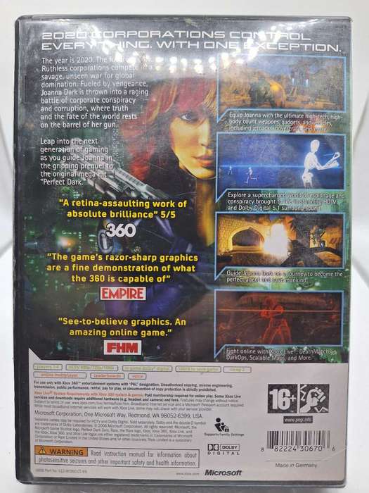 Perfect Dark Zero - Classics (XBOX 360)