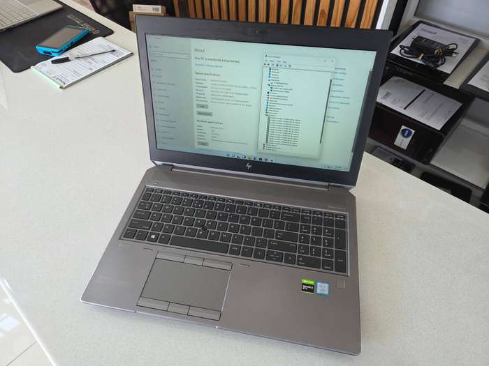 HP Zbook 15 G5 Workstation Core i7 - 8750H/ 32GB DDR4 RAM/ 1TB SSD/ Nvidia Quadro P2000 4GB GPU