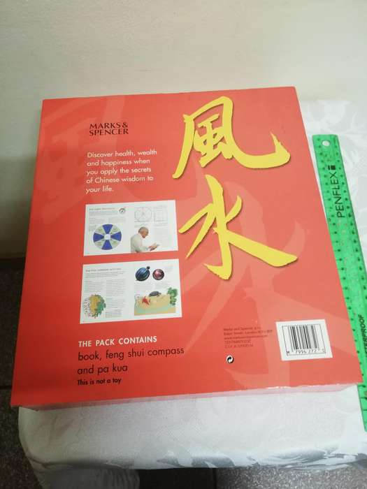Feng Shui by Mark and Spencer. Book, compass & pa kua