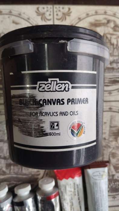 Lot of artists or crafters paints in tubes and bottles