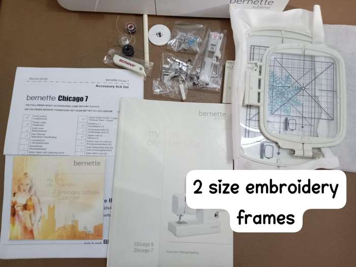 Bernina Sublime Chicago 7 SEWING and EMBROIDERY machine