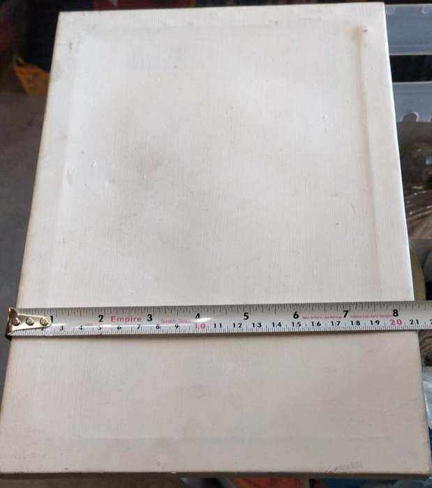 4 artist canvasses on wooden frames, various sizes
