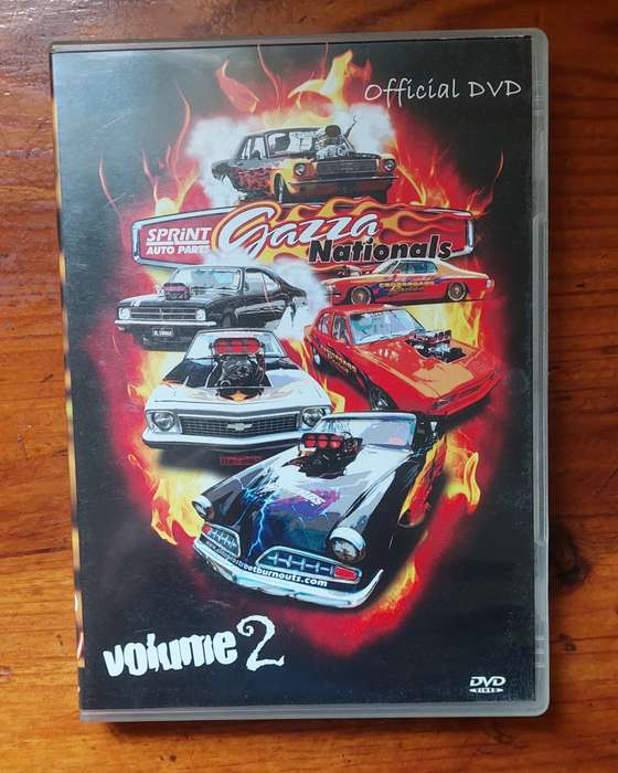 Gazza Nationals Vol 2 - V8 Burnout Festival Dvd