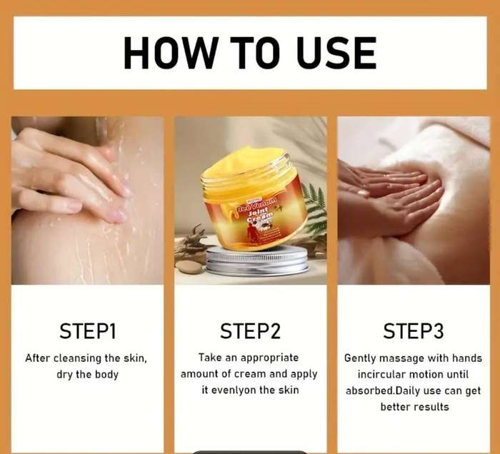 Bee Venom Joint Care Cream