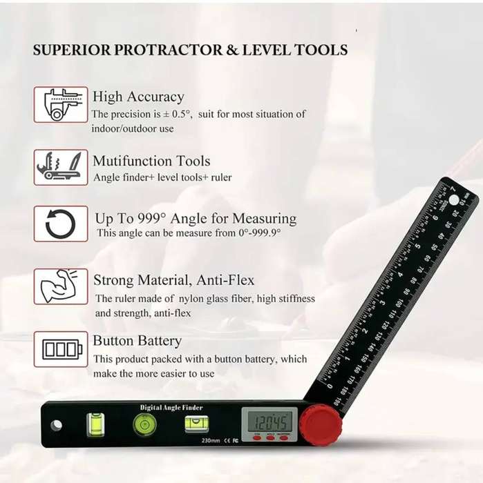 Digital Protractor Level