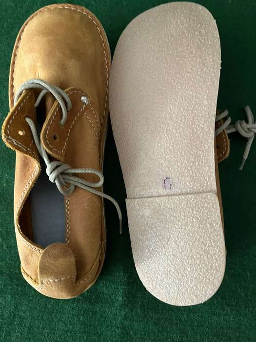 Ladies Leather veldskoen shoes : Brand new never been worn - size 6 - handmade in Namibia
