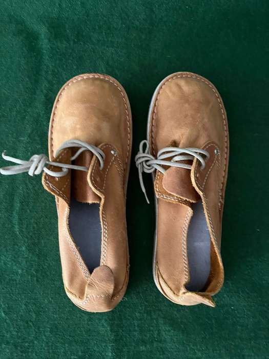 Ladies Leather veldskoen shoes : Brand new never been worn - size 6 - handmade in Namibia