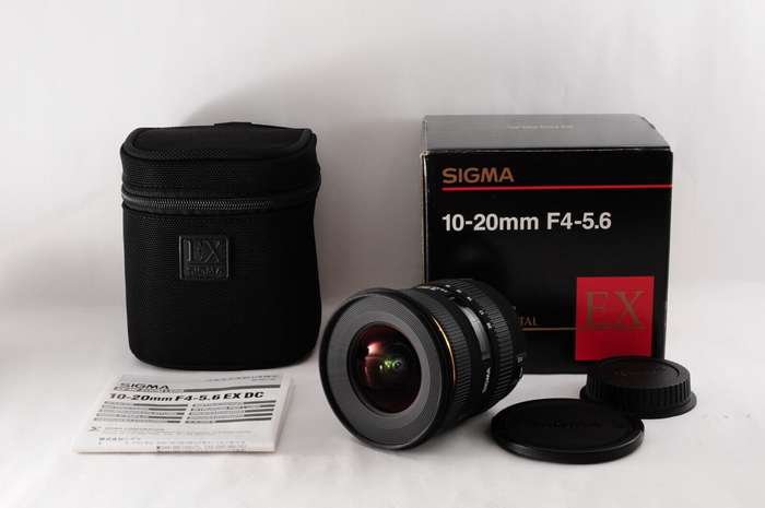 Sigma 10-20mm f/4-5.6 EX DC HSM Lens for Canon Digital SLR Cameras - Wide Angle