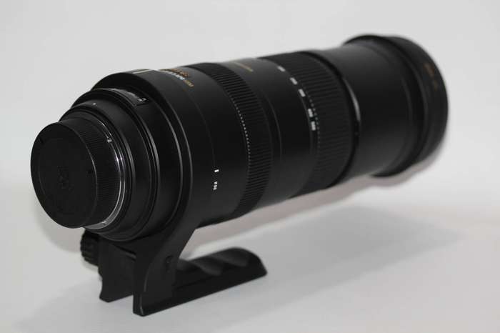 Sigma 150-500mm f/5-6.3 APO DG OS HSM Lens for NIKON Mount  WITH Lens Support Collar Tripod And Bag