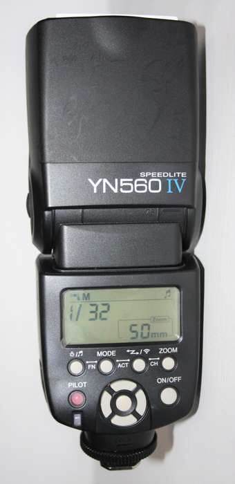 Yongnuo YN560-IV Speedlite Canon Nikon Pentax Olympus Fujifilm Panasonic Digital Cameras