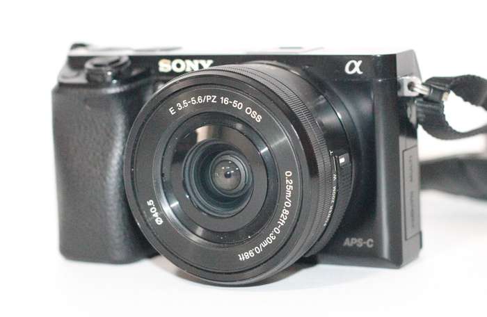 Sony Alpha a6000 Mirrorless Digital Camera with 16-50mm Lens (Black)