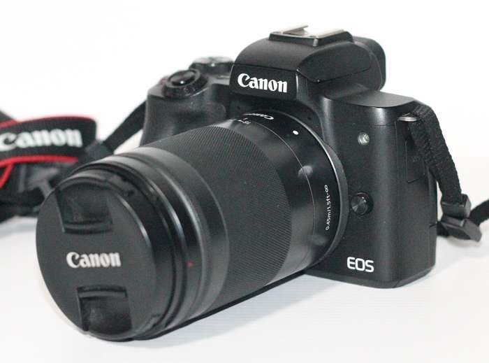 Canon EOS M50 Mark II , 24.1MP , 4K video , With Canon EF-M 18-150mm f/3.5-6.3 IS STM