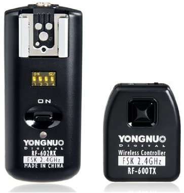 Yongnuo RF-600TX Wireless Controller + RF-602RX Wireless Flash Trigger + RF-602RX  Flash Trigger