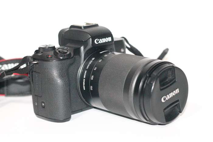 Canon EOS M50 Mark II , 24.1MP , 4K video , With Canon EF-M 18-150mm f/3.5-6.3 IS STM