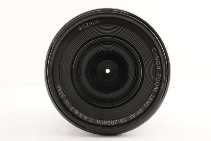 Canon EF-M 55-200mm f/4.5-6.3 IS STM Lens (Black)