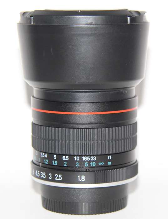Lightdow 85mm F1.8 Large Aperture Fixed Focus Portrait Macro Manual Focus Camera Lens for Nikon