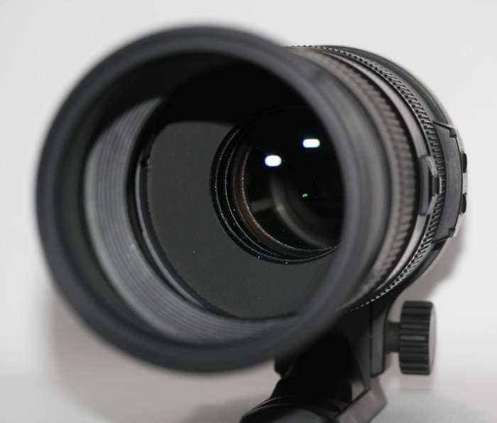 Sigma 150-500mm f/5-6.3 APO DG OS HSM Lens for NIKON Mount  WITH Lens Support Collar Tripod And Bag