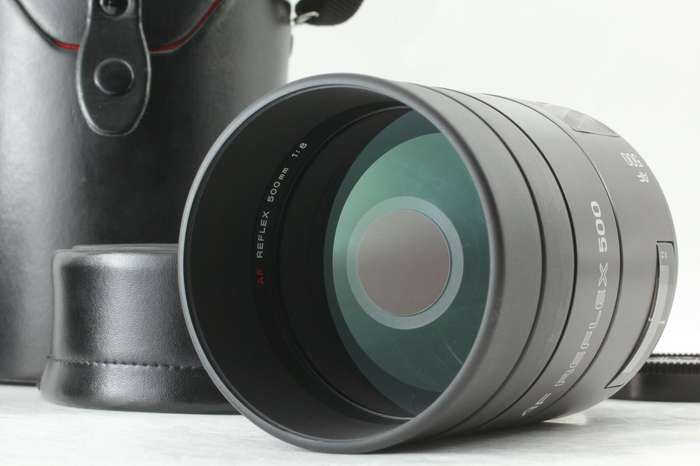 Minolta AF REFLEX 500mm f/8 Mirror Lens for Sony A-mount