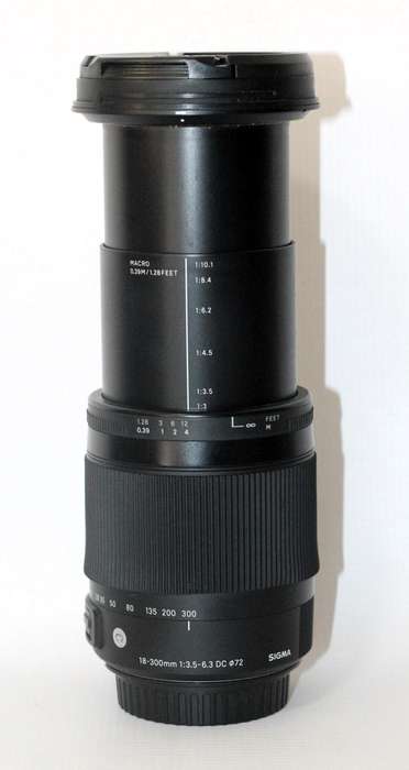 Sigma 18-300mm f/3.5-6.3 DC Macro OS HSM Contemporary Lens for Canon EF