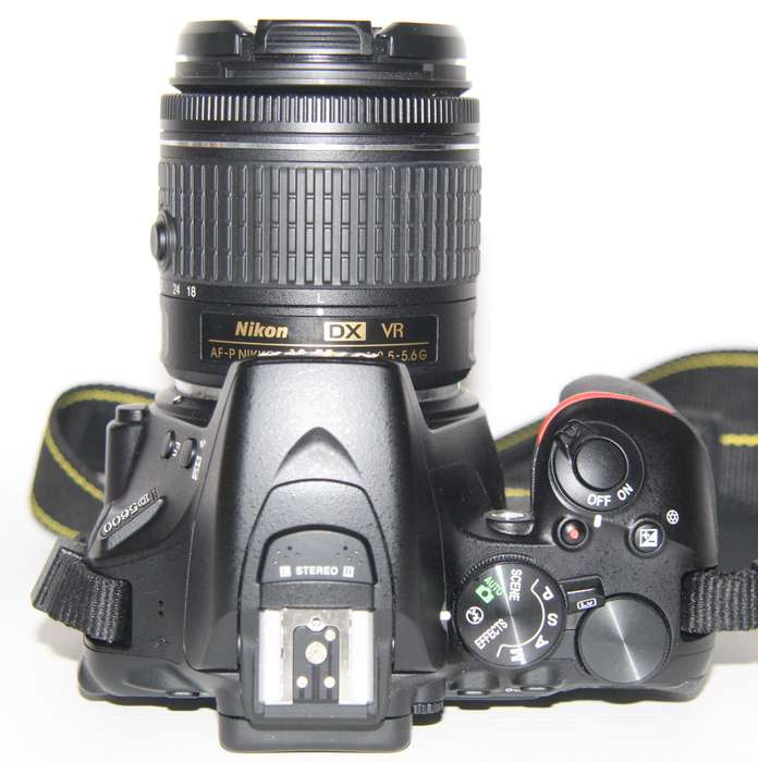 Nikon D5600 , 24MP DSLR ,FULL HD MOVIES ,WITH 18-55mm DX VR Lens, VERY LOW SHUTTER OF 2056